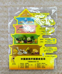 膳食宝塔冰箱贴
